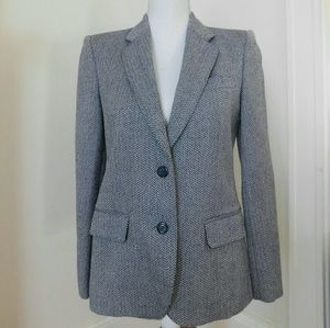 Micro Chevron Blazer